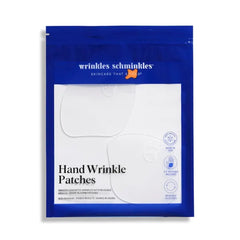 Wrinkles Schminkles Hand Wrinkle Patches - Reusable Silicone Wrinkle Pads for Dehydrated, Weathered & Sun-Exposed Hands, Reduce Hand Wrinkles - Ideal for Overnight Use (2 Pack)