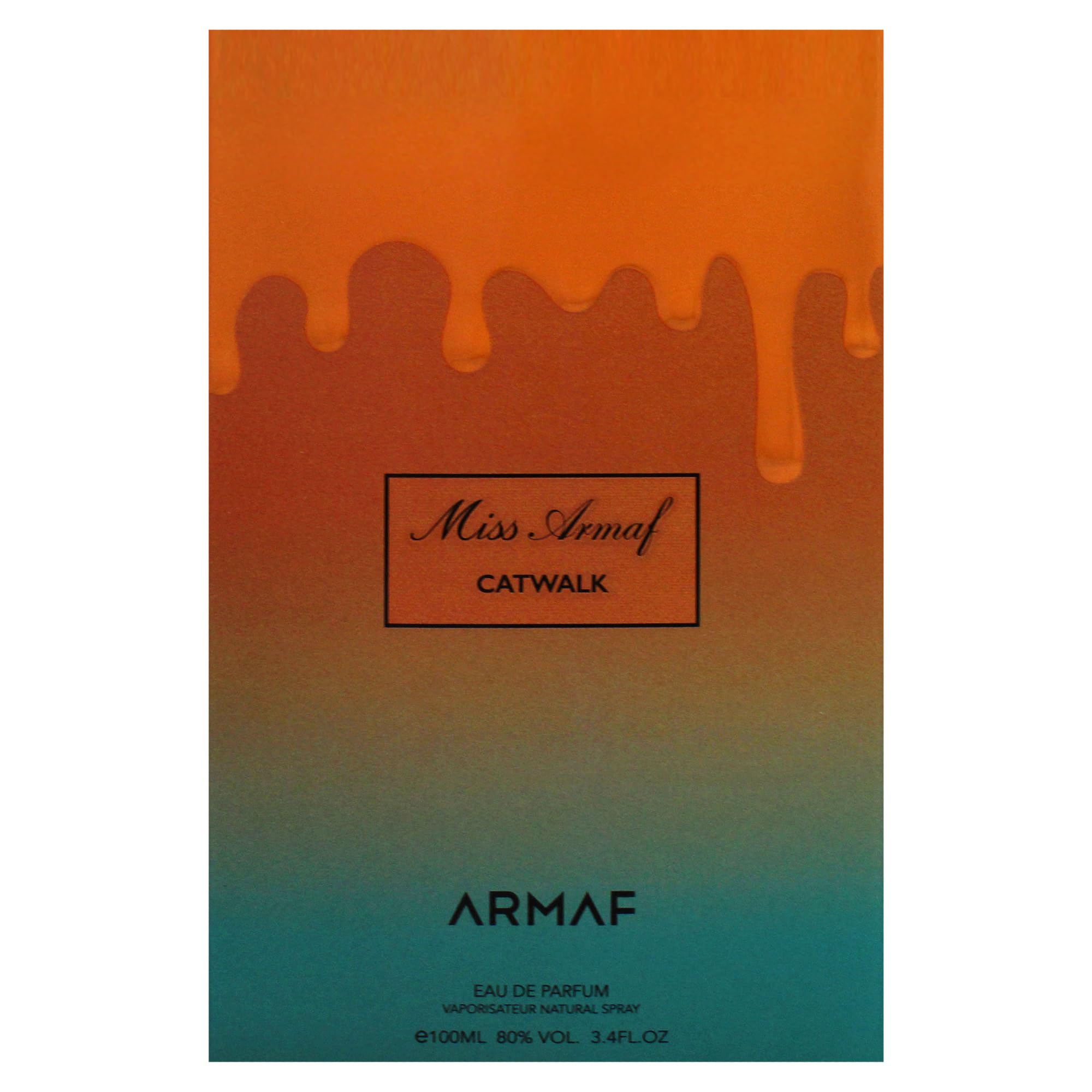 Armaf Perfume for Women Miss Armaf Catwalk Eau De Parfum 100ml For Her, Long Lasting, Fragrance, Multi Colour