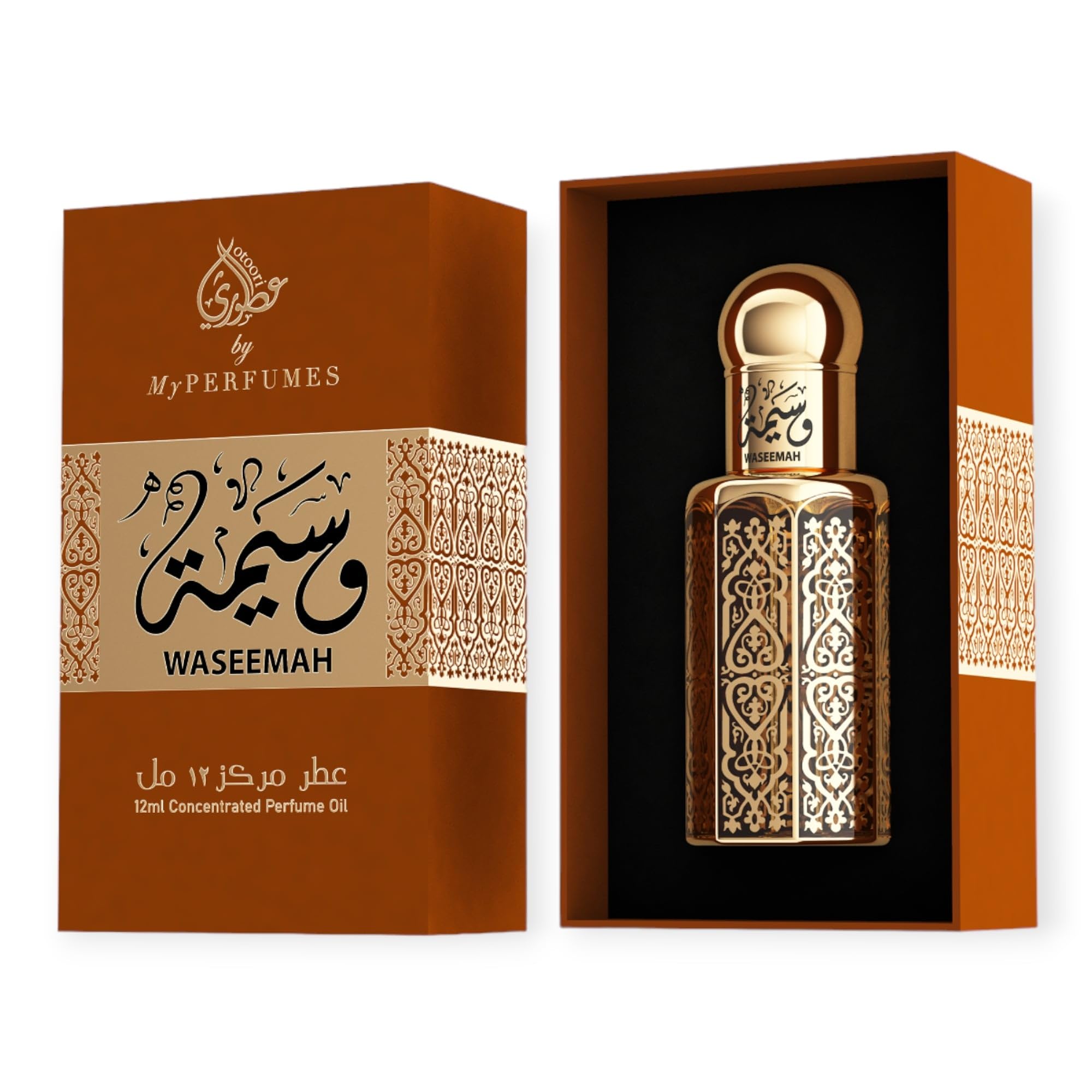 My Perfumes WASEEMAH from OTOORI Non Alcoholic Attar or Concentrated Perfume Oil for Men and Women, 12ml