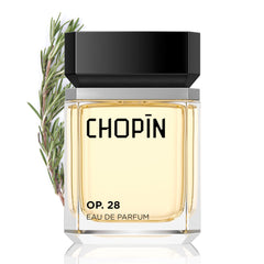 Chopin Op.28 Perfume For Men And Women, Unisex Eau De Parfum Fragrance, Fresh Morning Scent Fruity And Marine Notes With A Woodsy Finish, Light, Revitalizing Morning Scent Edt Spray - 100 ml