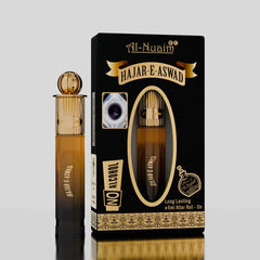 Al-Nuaim Hajre Aswad Alcohol Free Attar Roll On for Men - 6ml | Exquisite & Long Lasting Fragrance