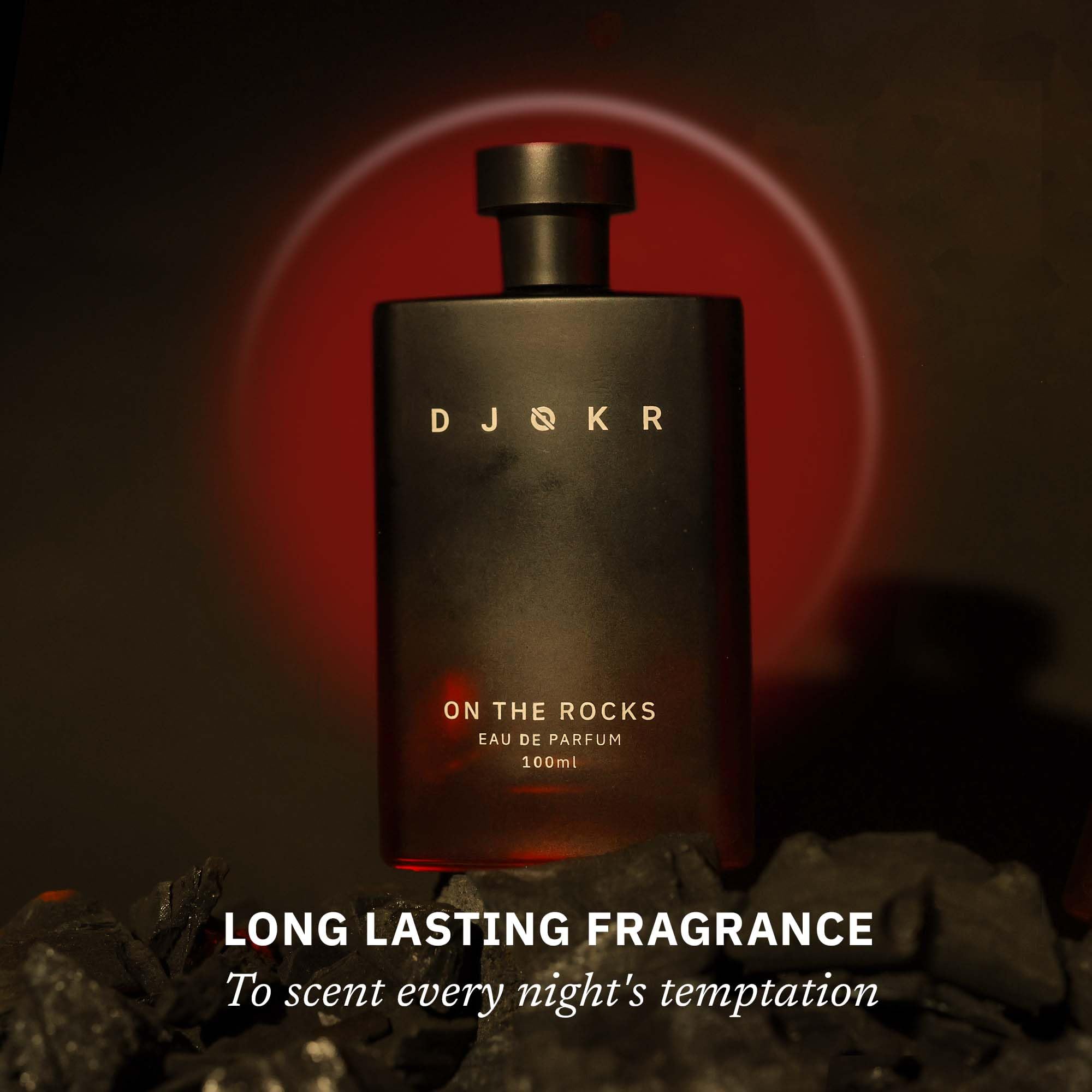 DJOKR On The Rocks Perfume For Men 100 ml | Eau De Parfum | Premium Luxury Long Lasting Fragrance Spray