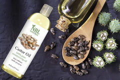 NBL Natural Multipurpose Castor Oil for Conditioning and Healing, 473 ml