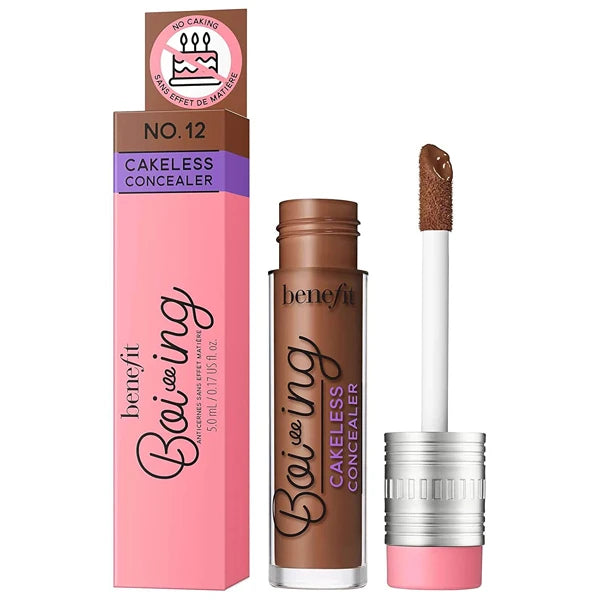 Benefit Cosmetics Boi-ing Cakeless Full Coverage Waterproof Liquid Concealer Shade 12 Shake It