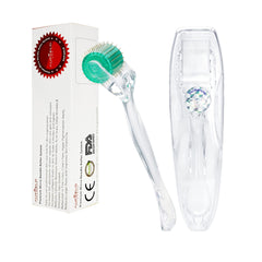 Aufgeld AG192 Titanium Diamond Shaped 192 Individual Microneedle 1.0mm Derma Roller Skin Care for Face Facial Wrinkles Hair Loss Regrowth Stretch Marks Micro Needles Microneedling Needling Kit