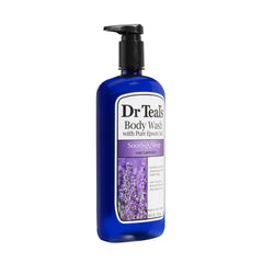 Dr. Teal's Epsom Salt Body Wash - Lavender, 710ml (Pack of 2)