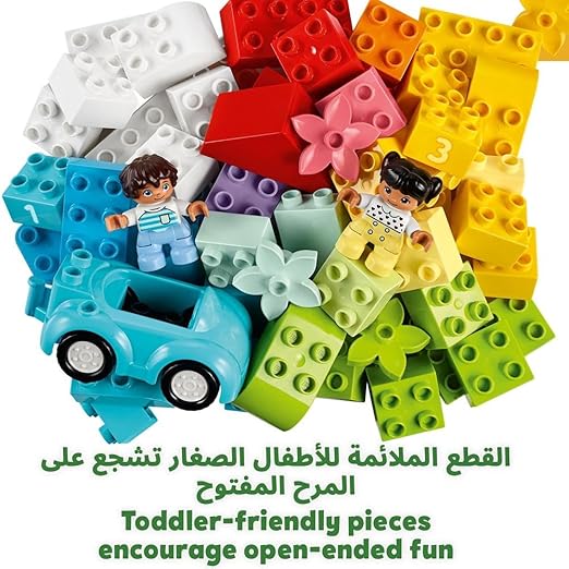 LEGO 10913 DUPLO Classic Brick Box Building Set with Storage, Toy