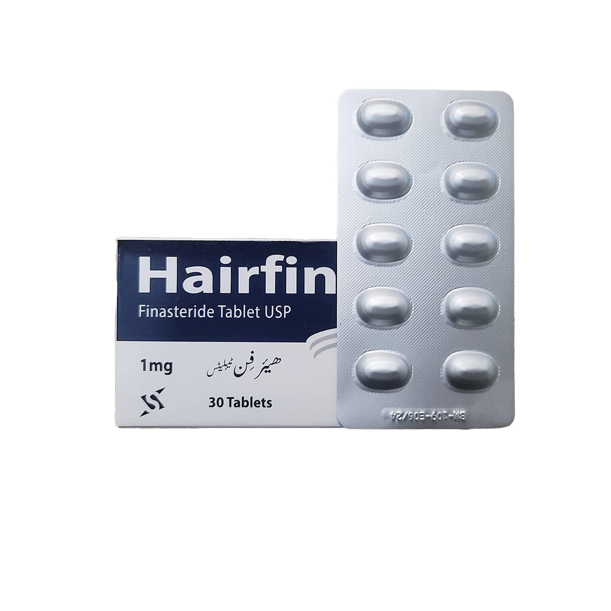 Finasteride DHT Blocker - Hairfin Hair Growth Supplements Clinically Tested Hair Treatment for hair loss and Thin hair (30 Tablets x 1mg) (8)