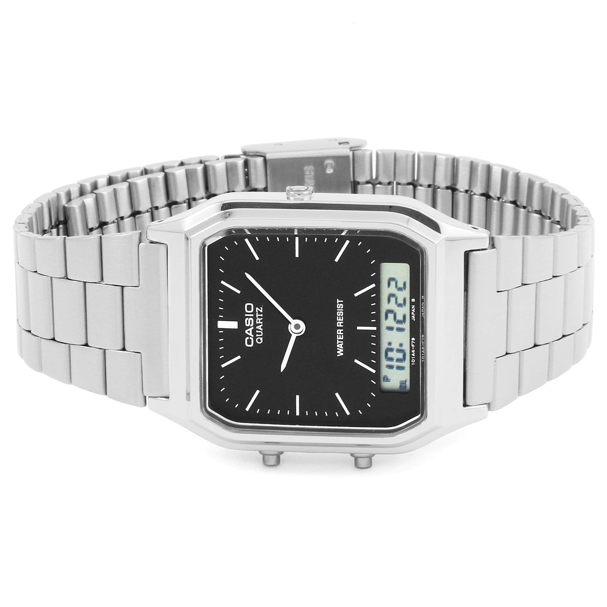 Casio Mens Quartz Watch Grey/Black