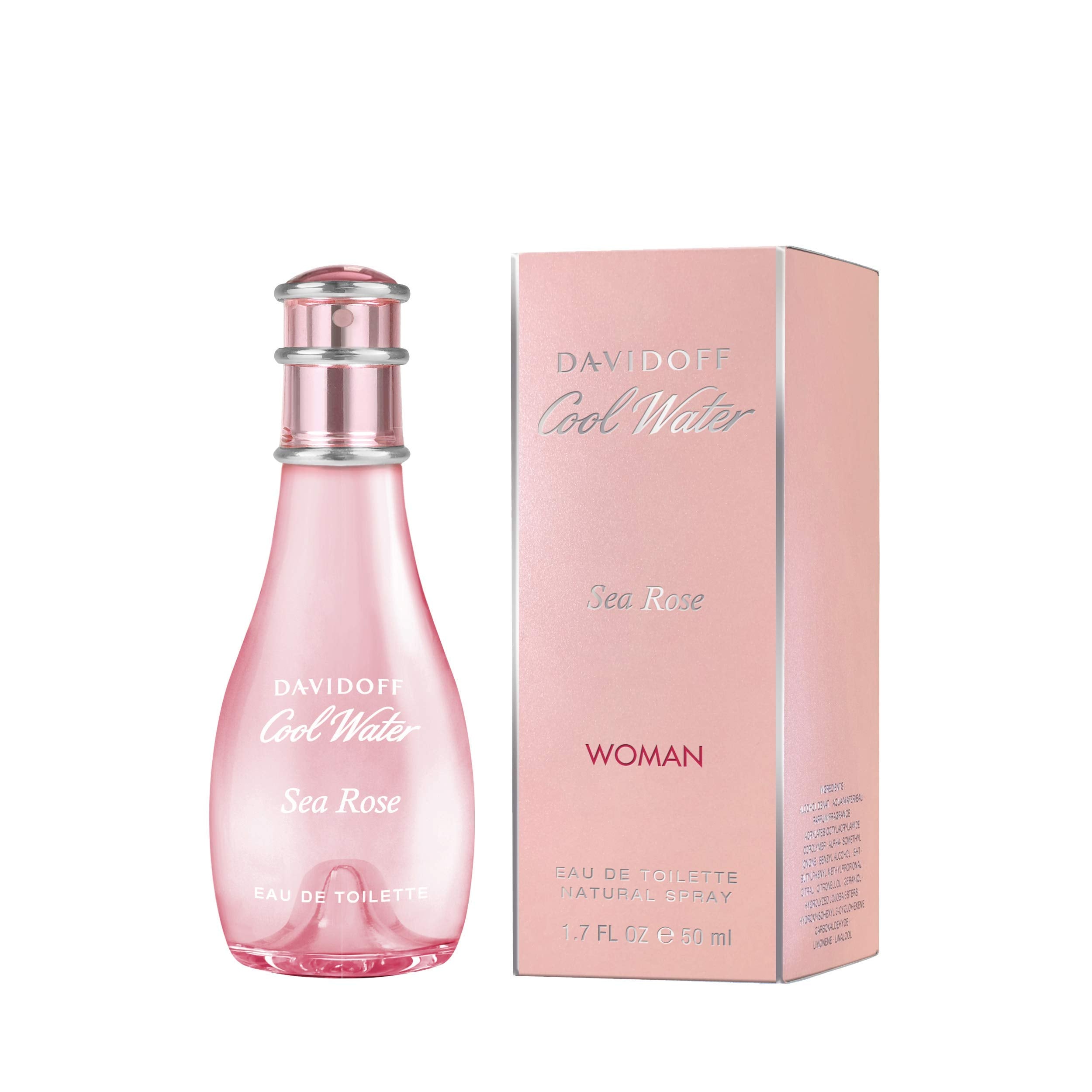 Davidoff Cool Water Sea Rose Perfume for Women Eau De Toilette 50ML