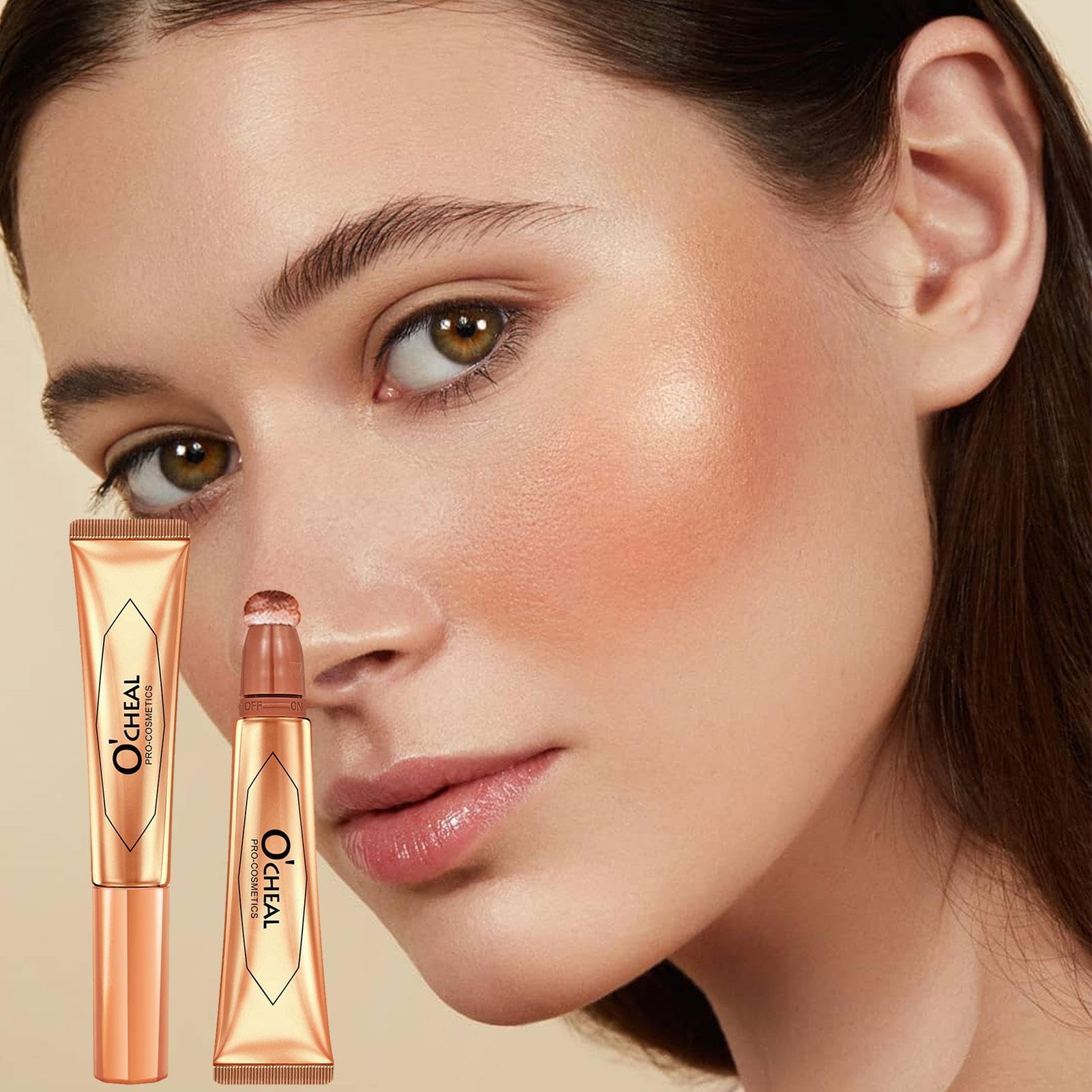 Foundation Stick,Foundation Stick Beauty Wand | High Coverage Natural Matte Finish Highlighter Stick, Face Brightens & Shades Stick for Wife Daughter Girlfriend