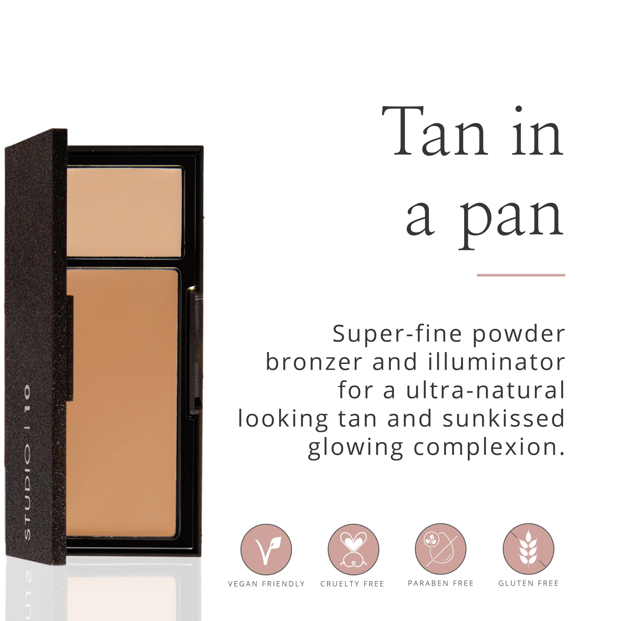 Studio 10 | Radiance Glow Bronzing Veil, Game-changing Glow Perfectly Balanced Bronzing Duo