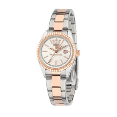 Maserati Lady's R8853100504 Competizione Analog Display Analog Quartz Pink Watch, Silver/Rose Gold, Quartz Watch
