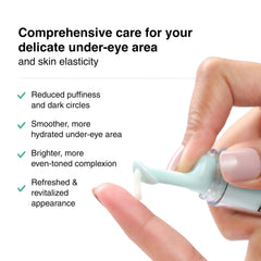 Cureskin Under Eye Cream for Dark Circles for Women and Men, Gel based |Bio-Peptide Under Eye Gel to Reduce Dark Circles, Puffiness & Wrinkles |Under Eye Cream for Men and Women - Dark Circles Removal