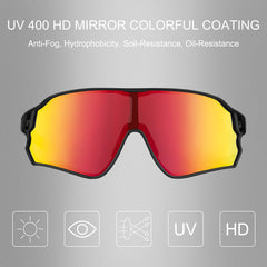 ROCKBROS Polarized Sunglasses UV Protection for Women Men Cycling Sunglasses