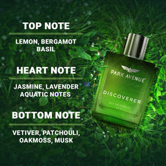 Park Avenue Mens Aquatic Liquid Perfume | Discoverer | Eau De Parfum, 100 Ml | Premium Perfume For Men | Perfume Gift For Men, Pack Of 1