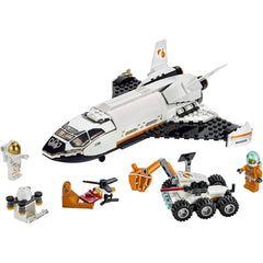 EGO City Space Mars Research Shuttle 60226 Space Shuttle Toy Building Kit with Mars Rover and Astronaut Minifigures, New 2019 (273 Pieces)