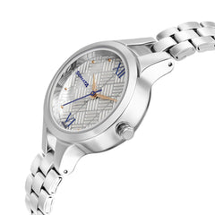Sonata Silver White Dial Analog watch For Women-NR8151SM06