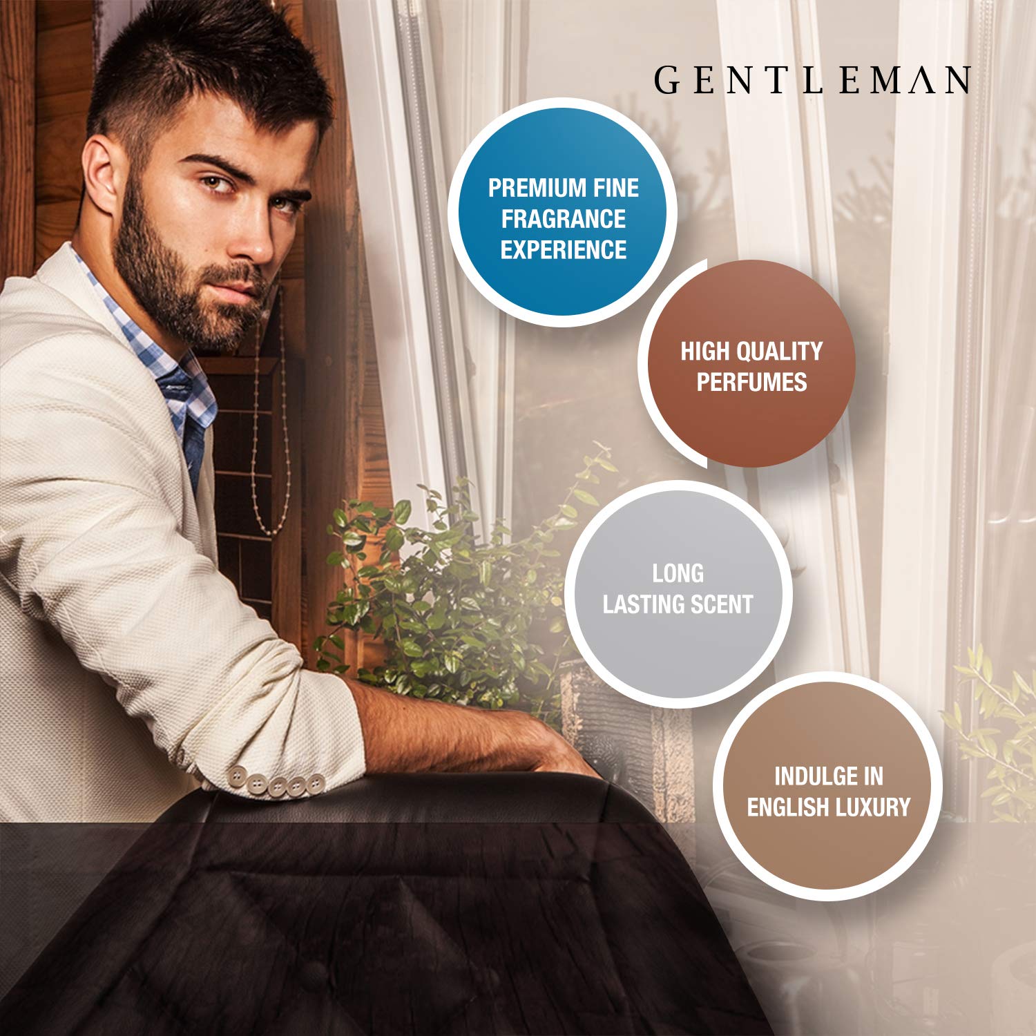 Yardley London Gentleman Legacy Perfumed Gift Set - Eau De Parfum 100ml + Body Spray 150ml | Charismatic Masculine Fragrance With Oriental Woody Notes | For Men