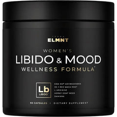 TERRA ELMNT High Potency Libido Support for Women w. 30x Strength Red Maca Root