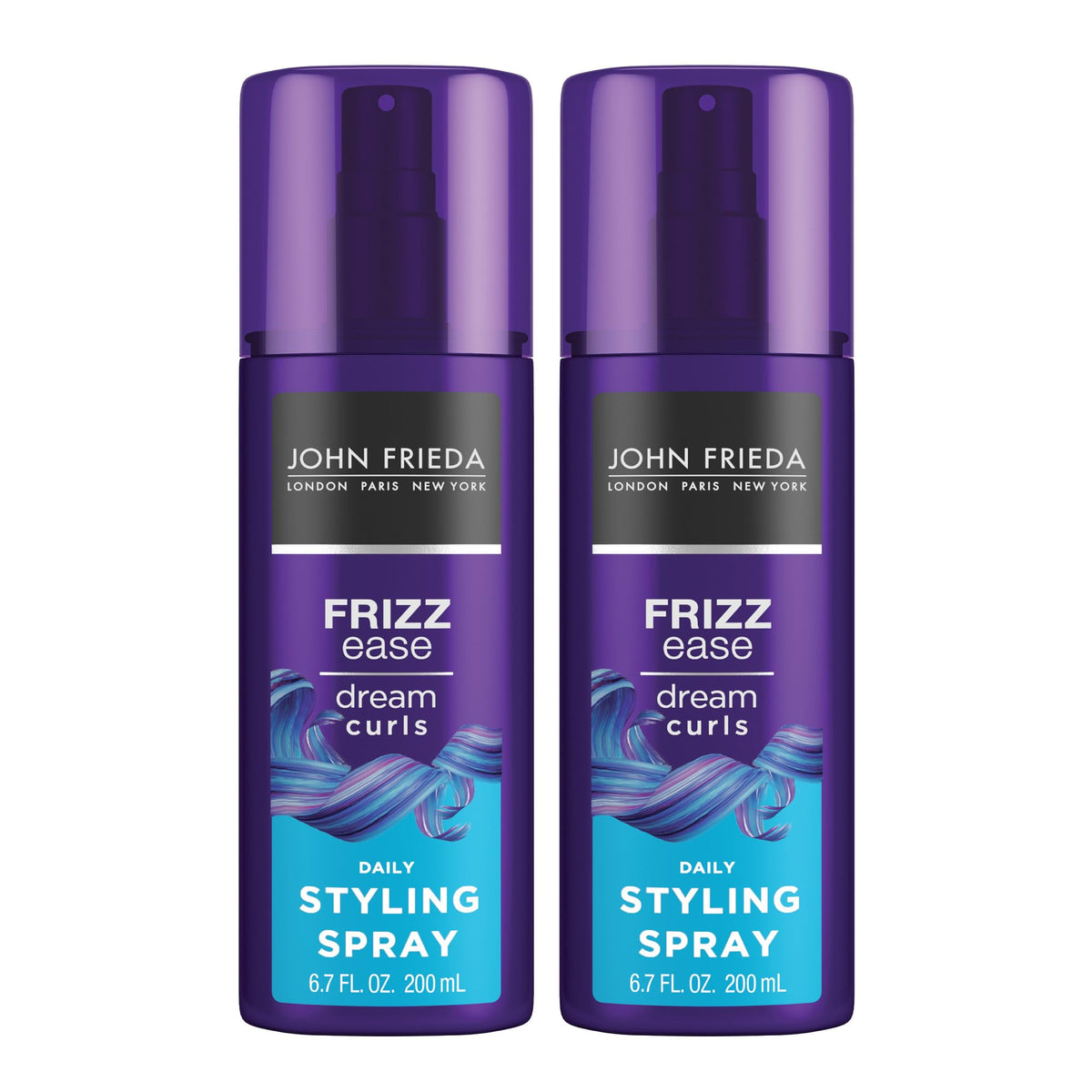 John Frieda Frizz-Ease Dream Curls Daily Styling Spray, 6.7 Fluid Ounce (Pack Of 2)
