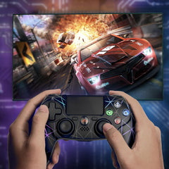Rii Wireless Bluetooth Gaming Controller for Android/Windows, With Dual-shock, 6-axis Gyro Sensor, 1000mAh Battery,Non-Slip Game Joystick Gamepad GP600（2024 Latest Upgrade）