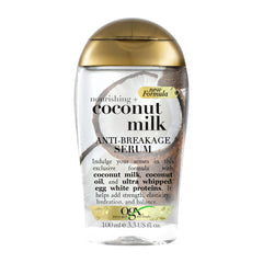 OGX Hair Serum, Nourishing+ Coconut Milk, Anti-Breakage - 100Ml
