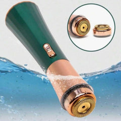 Fine Productions Electric Hair removal for women facial hair remover women face epilator for women face hair Upper Lip Hair Remover, Armpit, Legs, Eyebrows Green