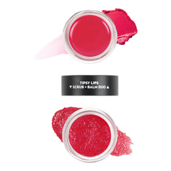 Sugar Cosmetics Tipsy Lips Dual Action Lip Scrub & Balm, Ultra Nourishing, Softens Dry, Chapped Lips | 02 Cosmopolitan (Fresh & Fruity)