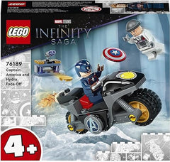 LEGO Marvel Captain America and Hydra Face-Off 76189 Building Kit (49 Pieces)