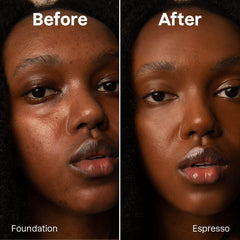 ATTITUDE Oceanly Light Coverage Foundation Stick, Titanium Dioxide-Free, EWG Verified, Plastic-Free, Vegan & Cruelty-free Makeup, Espresso, 0.42 Ounces