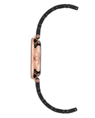 Anne Klein Women's AK/3266 Premium Crystal Accented Ceramic Bracelet Watch