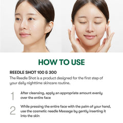 VT COSMETICS Pro Cica Reedle Shot 100 | Centella Asiatica Microneedling Serum, Cica Exosome, Soothing, Hyaluronic Acid, Soft Skin, Glass Skin, Korean Skin Booster 1.69 Fl Oz.(50ml)