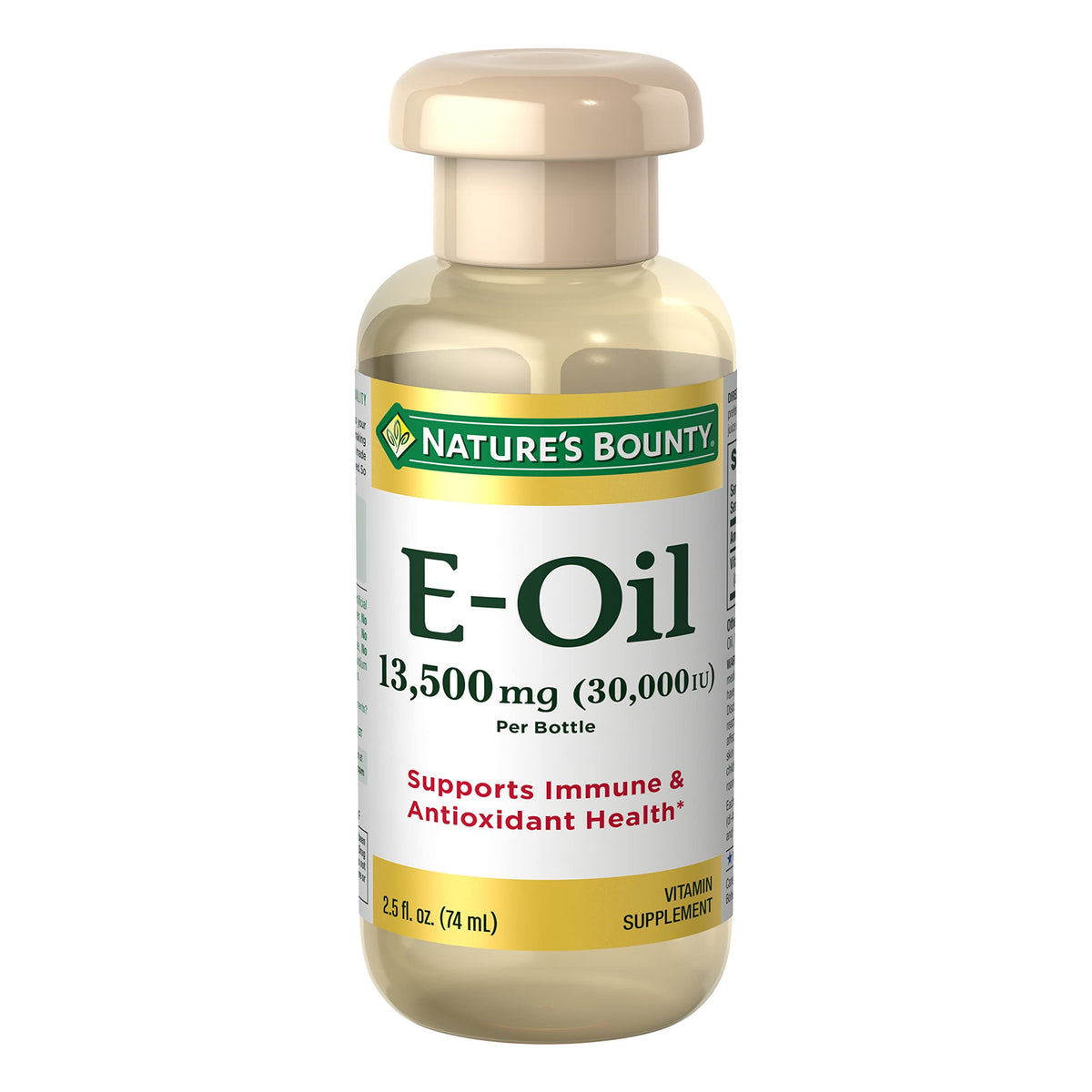 Nature's Bounty E-Oil For Skin, Nails And Dark Circles