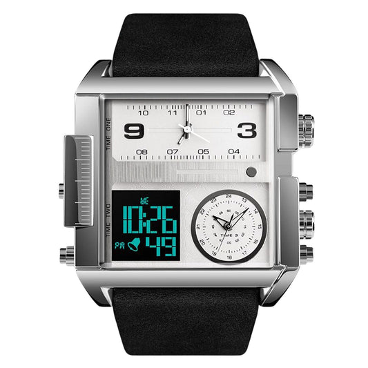 RORIOS Mens Digital Sports Watch Analog Quartz Wrist Watch with Alarm Luminous Sports Watch Men's Electronic Watches