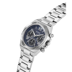 GUESS P SLV CS/BLUE DENIM DIGITAL PRINT MF DL/BR/P SLV BRCT