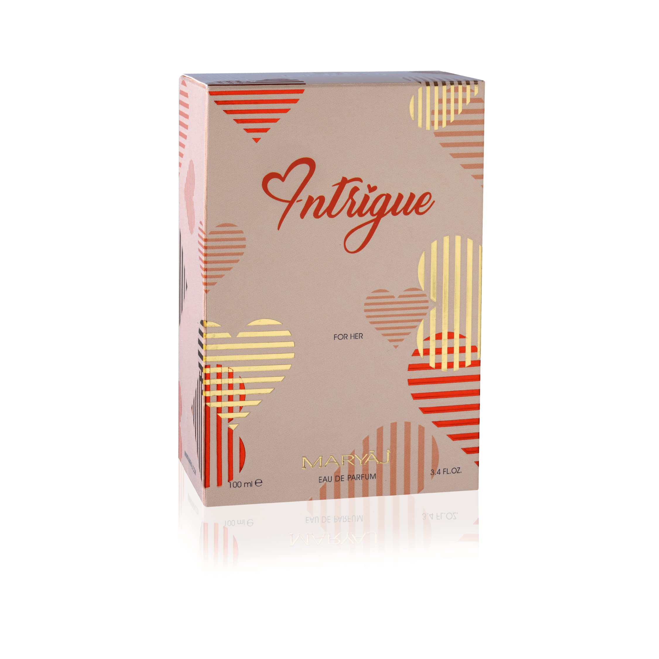 Intrigue by Maryaj Perfumes For Women, Eau De Parfum, 100 ml