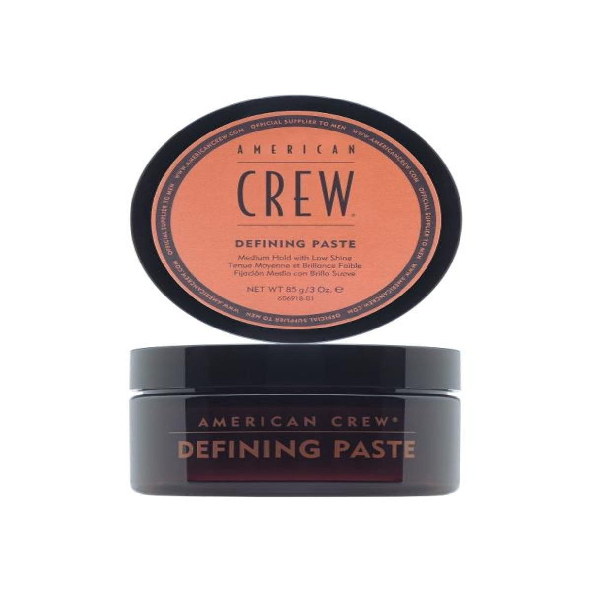 American Crew Defining Paste With Medium Hold & Low Shine, Gifts For Men, For Thickening & Texture (85G) Matte Finish, Hair Styling Wax For Men