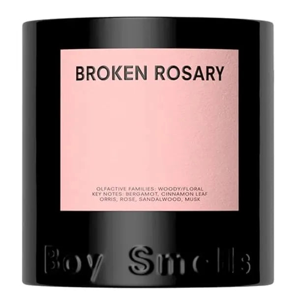 Boy Smells Rosary Jar Candle