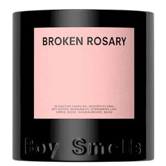 Boy Smells Rosary Jar Candle