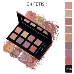 Sugar Cosmetics Blend the Rules Eyeshadow Palette (04 (Nude)) Long-lasting, smudge-proof, and paraben-free