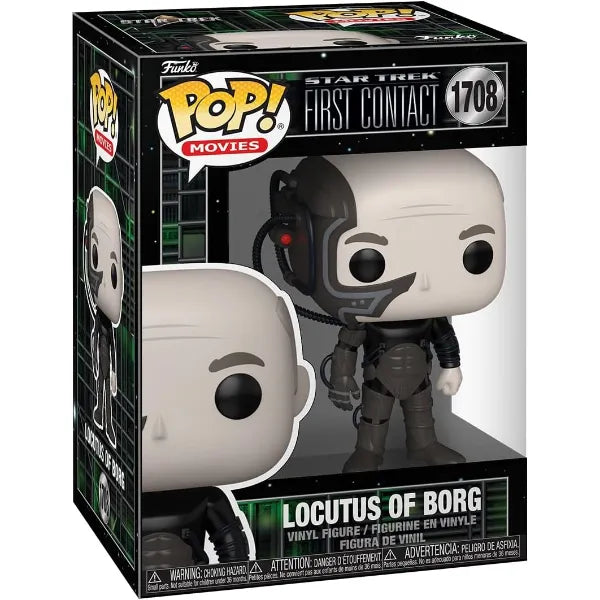 Funko Pop Movies: Star Trek First Contact - Jean-Luc Picard - Locutus of Borg - Collectable Vinyl Figure