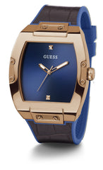 GUESS Men's Trend Casual Tonneau Diamond 43mm Watch