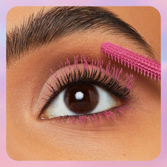 Maybelline New York Pink Mascara for Extremely Long Eyelashes, Lash Sensational Sky High Mascara, Pink Air, 7.2 ml