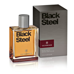 Victorinox Swiss Army Black Steel Men 3.4 oz EDT Spray
