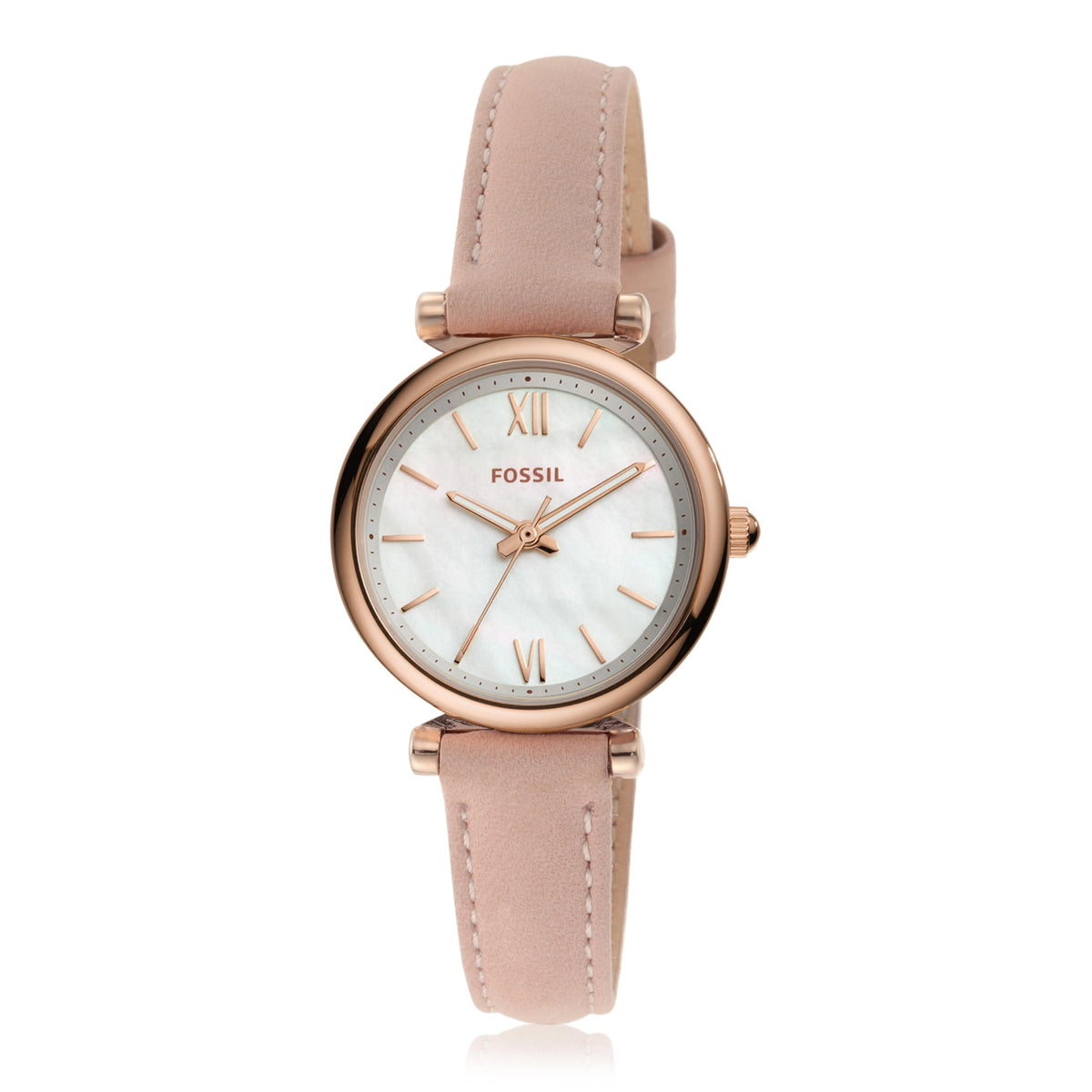 Fossil Women's Carlie Mini Stainless Steel Quartz Watch - Pink