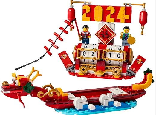 LEGO® Icons Festival Calendar 40678 Building Toy Set (345 Pieces)