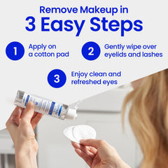 Life Sensitive Eye Makeup Remover – Gentle & Effective for All Skin Types - Breakthrough Innovation vs Traditional Micellar Water - 100ml