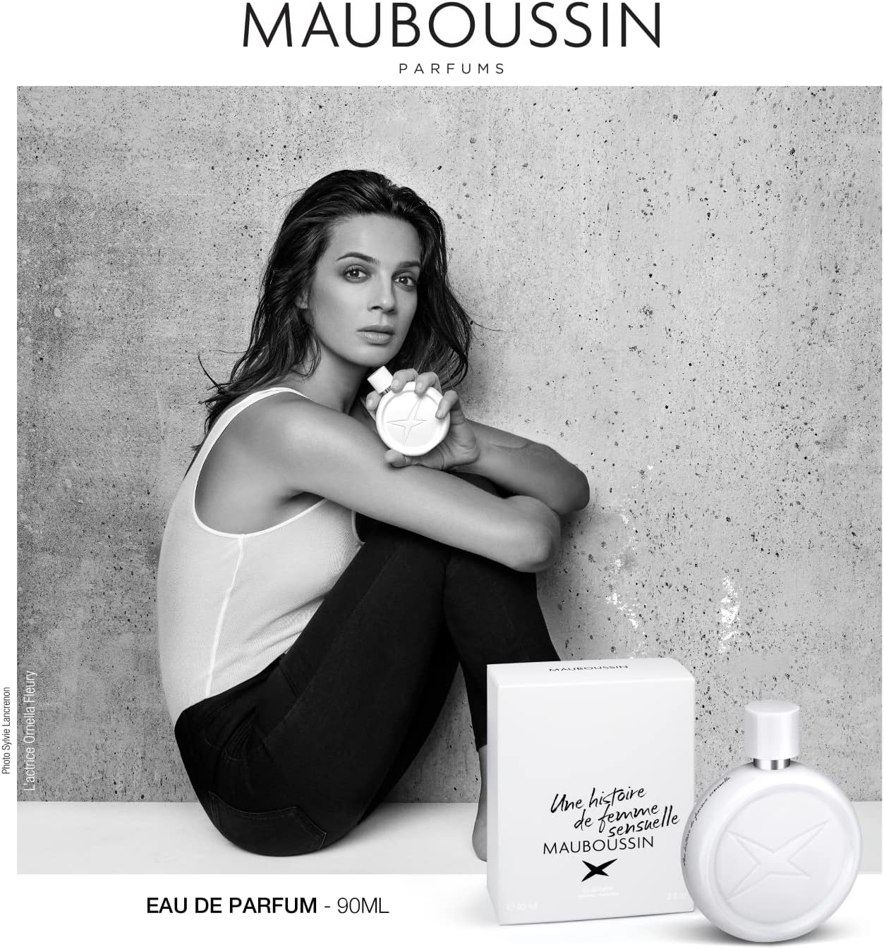 Mauboussin - Une Histoire de Femme Sensuelle 90ml (3 Fl Oz) - Eau de Parfum for Women - Floral, Musky & Gourmand Scents