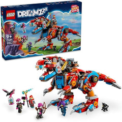 LEGO DREAMZzz 2in1 Cooper’s Robot Dinosaur C-Rex Set, T. rex Dino Action Figure Rebuilds into a Cool Pterodactyl Toy for 9 Plus Year Old Boys and Girls, Creative Birthday Gift for Kids 71484